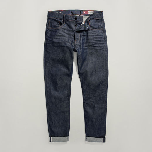 Premium 3301 Slim Selvedge Jeans | ダークブルー | G-Star RAW® JP